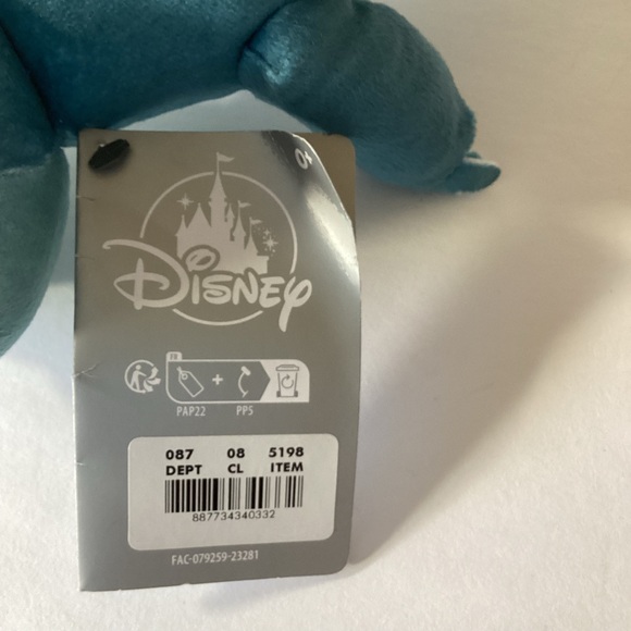 Disney's Bruni The Salamander Stuff Plush Toy NWT - Picture 7 of 9